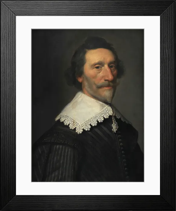 Framed Print : The Dutch Poet and Historian Pieter Cornelisz Hooft (1581-1647), 1638. Creator: Michiel van Mierevelt Framed Print : The Dutch Poet and Historian Pieter Cornelisz Hooft (1581-1647), 1638. Creator: Michiel van Mierevelt