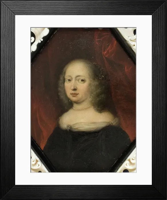 Framed Print : Duchess Mary Elisabeth of Saxony, 1638-1678. Creator: Jurgen Ovens Framed Print : Duchess Mary Elisabeth of Saxony, 1638-1678. Creator: Jurgen Ovens