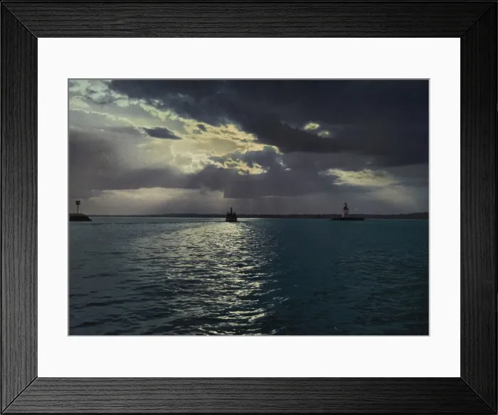 Framed Print : Jack-Straw Light, Thousand Islands, c1901. Creator: Unknown Framed Print : Jack-Straw Light, Thousand Islands, c1901. Creator: Unknown
