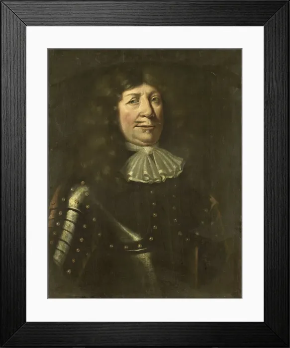 Framed Print : Portrait of Carel Rabenhaupt, Lieutenant-General, c.1670. Creator: Anon Framed Print : Portrait of Carel Rabenhaupt, Lieutenant-General, c.1670. Creator: Anon