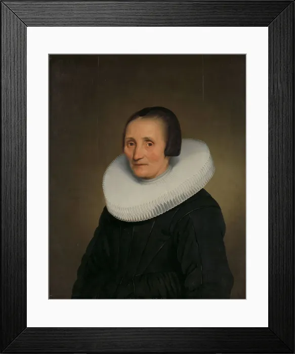 Framed Print : Portrait of Margaretha de Geer (1585-1672), 1651. Creator: Jacob Gerritsz Cuyp Framed Print : Portrait of Margaretha de Geer (1585-1672), 1651. Creator: Jacob Gerritsz Cuyp