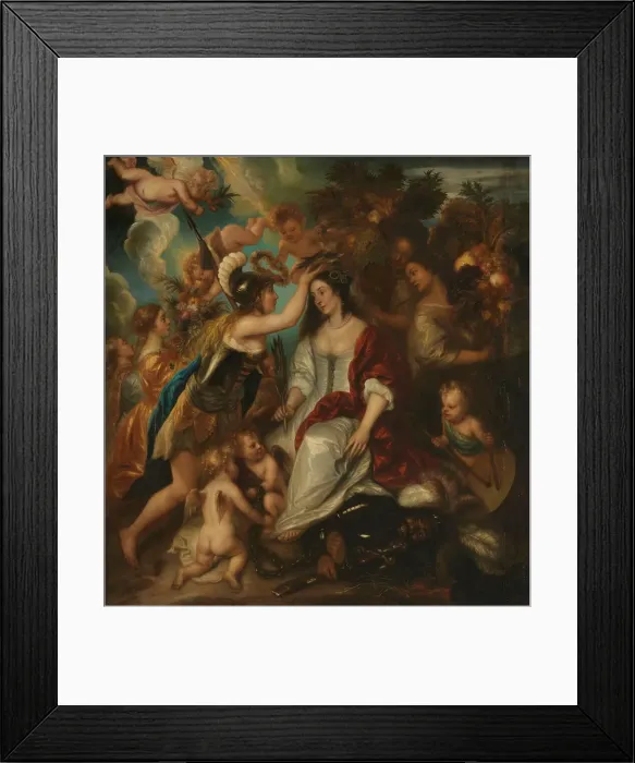 Framed Print : Allegory of Peace, 1652. Creator: Jan Lievens Framed Print : Allegory of Peace, 1652. Creator: Jan Lievens