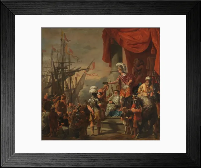 Framed Print : Aeneas Crowning Cloanthus, c.1661-c.1663. Creator: Ferdinand Bol Framed Print : Aeneas Crowning Cloanthus, c.1661-c.1663. Creator: Ferdinand Bol