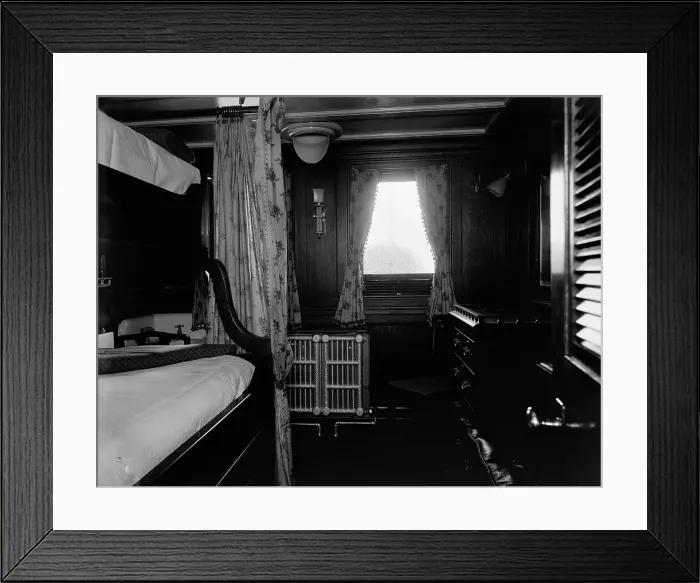 Framed Print : Stateroom B, S.S. J.H. Sheadle, between 1906 and 1910. Creator: Unknown Framed Print : Stateroom B, S.S. J.H. Sheadle, between 1906 and 1910. Creator: Unknown