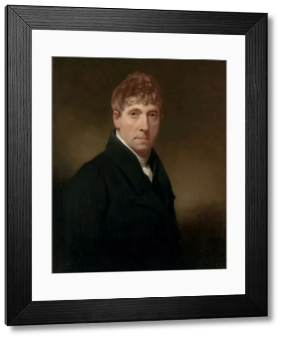 Framed Print : Self-portrait, c.1825-c.1830. Creator: Charles Howard Hodges Framed Print : Self-portrait, c.1825-c.1830. Creator: Charles Howard Hodges