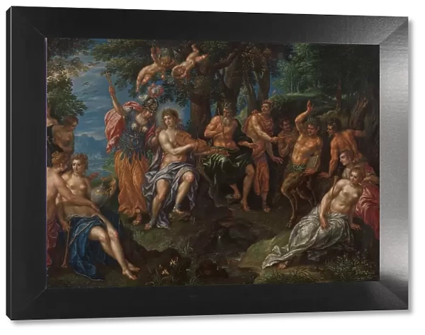 The Contest between Apollo and Pan, c.1600-c.1615. Creator: Hendrik de Clerck