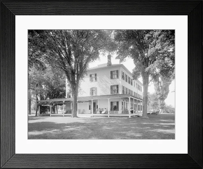 Framed Print : Tsombleau [i.e. Trembleau] Hall, Port Kent, N.Y. between 1900 and 1910. Creator: Unknown
