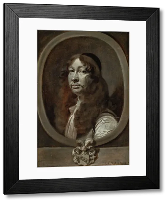 Framed Print : Heinrich von Delwig, Swedish Colonel, 1640-1682. Creator: Abraham Wuchters Framed Print : Heinrich von Delwig, Swedish Colonel, 1640-1682. Creator: Abraham Wuchters