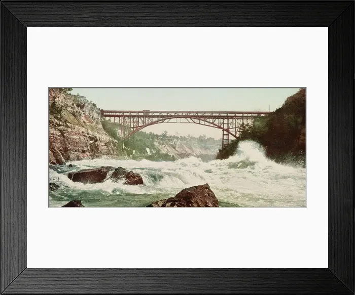Framed Print : Whirlpool Rapids, Niagara, c1900. Creator: Unknown Framed Print : Whirlpool Rapids, Niagara, c1900. Creator: Unknown