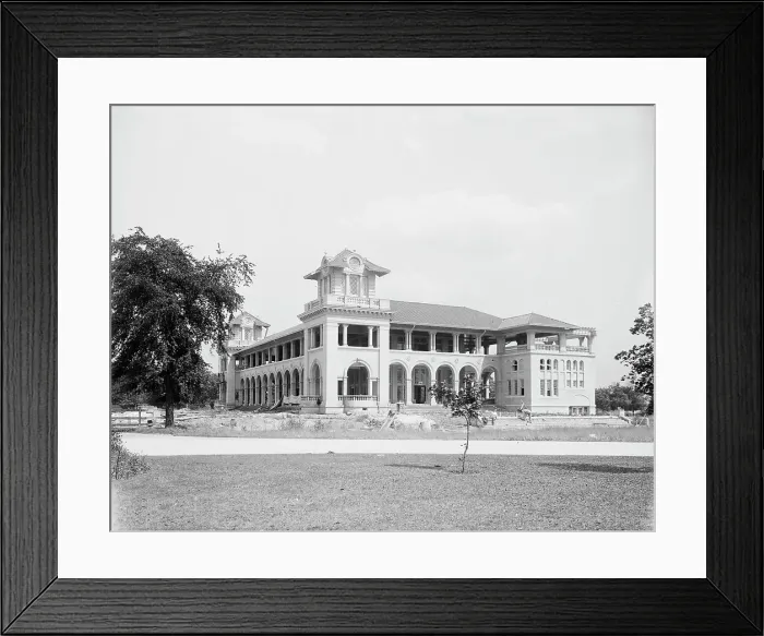 Framed Print : New casino, Belle Isle Park, Detroit, Mich. ca 1907. Creator: Unknown Framed Print : New casino, Belle Isle Park, Detroit, Mich. ca 1907. Creator: Unknown