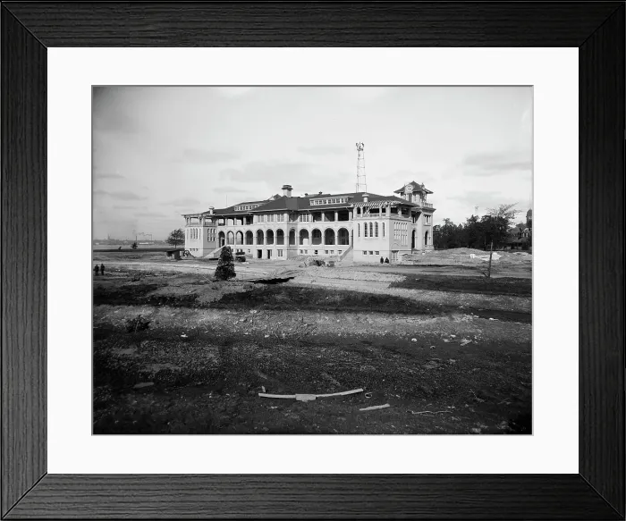 Framed Print : New casino, Belle Isle Park, Detroit, Mich. ca 1907. Creator: Unknown Framed Print : New casino, Belle Isle Park, Detroit, Mich. ca 1907. Creator: Unknown