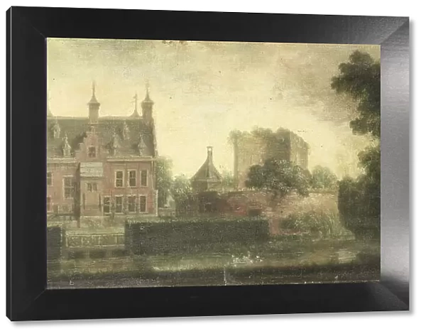 Castle of Nieuw Teylingen, c.1785. Creator: Niels Rode