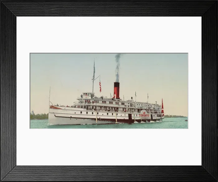Framed Print : Str. Toronto, St. Lawrence River, c1901. Creator: Unknown Framed Print : Str. Toronto, St. Lawrence River, c1901. Creator: Unknown