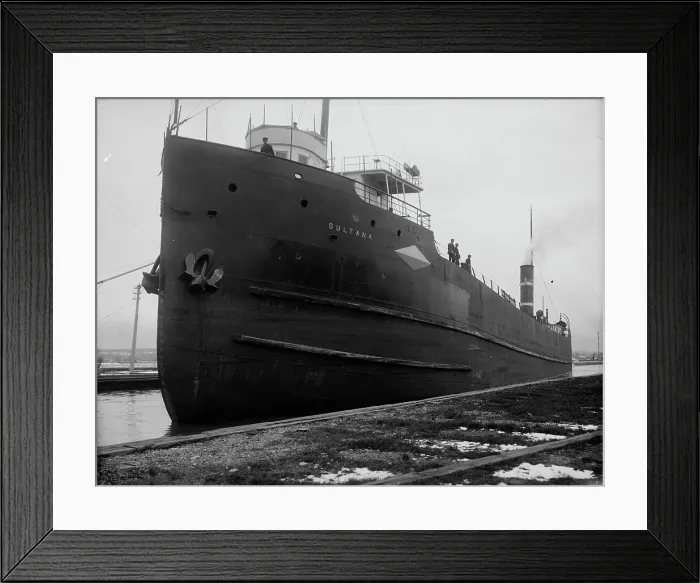 Framed Print : S.S. Sultana, between 1902 and 1910. Creator: Unknown Framed Print : S.S. Sultana, between 1902 and 1910. Creator: Unknown
