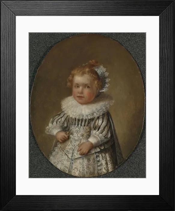Framed Print : Portrait of Cornelis Cornelisz van Esch, 1632. Creator: Anon Framed Print : Portrait of Cornelis Cornelisz van Esch, 1632. Creator: Anon