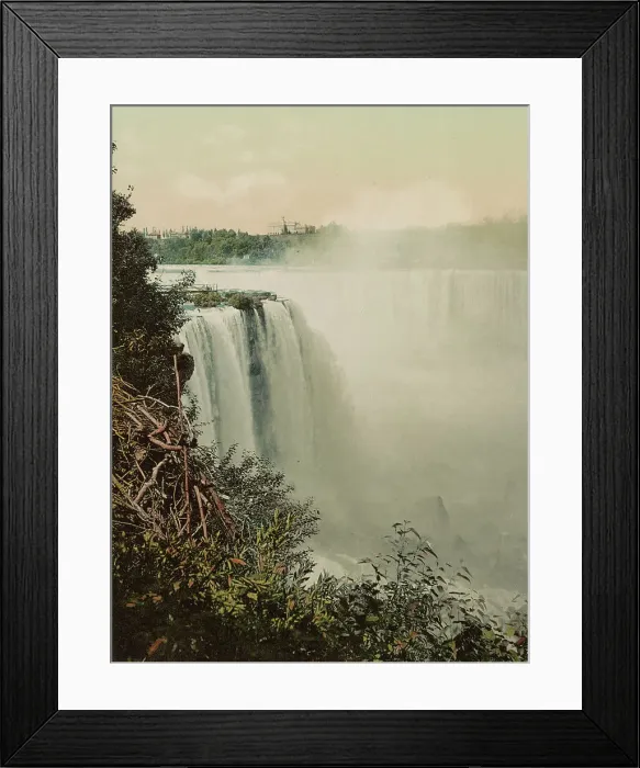 Framed Print : Niagara, Horseshoe Falls I, c1898. Creator: Unknown Framed Print : Niagara, Horseshoe Falls I, c1898. Creator: Unknown