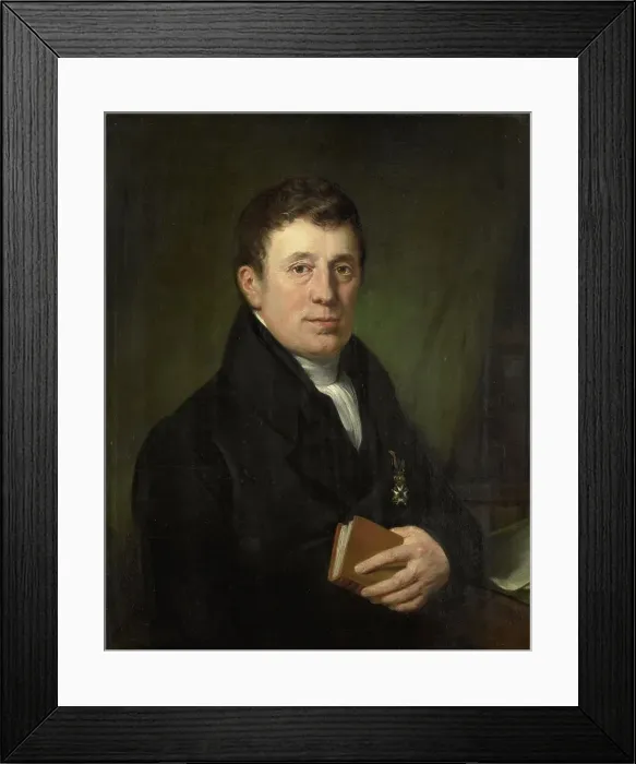 Framed Print : Hendrik Harmen Klijn (1773-1856). Dichter, 1820-1853. Creator: Jan Willem Pieneman Framed Print : Hendrik Harmen Klijn (1773-1856). Dichter, 1820-1853. Creator: Jan Willem Pieneman