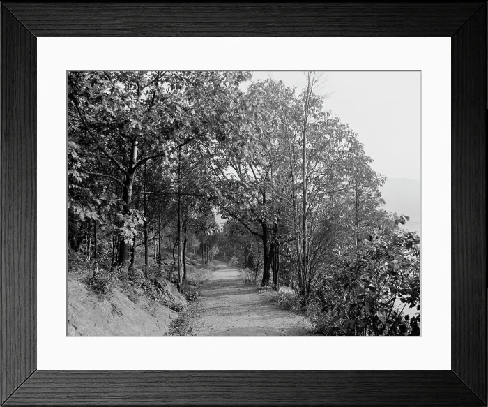 Framed Print : Flirtation Walk, West Point, N.Y. c.between 1910 and 1920. Creator: Unknown Framed Print : Flirtation Walk, West Point, N.Y. c.between 1910 and 1920. Creator: Unknown