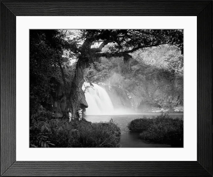 Framed Print : Falls of the Abra, between 1880 and 1897. Creator: William H. Jackson Framed Print : Falls of the Abra, between 1880 and 1897. Creator: William H. Jackson