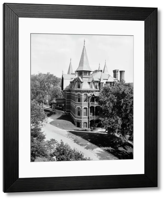 Framed Print : Medical building, New England Hospital for Women & Children, Dimock Street, Boston... c1900-1910. Creator: Unknown. Medical building, New England Hospital for Women & Children, Dimock Street, Boston... c1900-1910. Creator: Unknown Framed Print : Medical building, New England Hospital for Women & Children, Dimock Street, Boston... c1900-1910. Creator: Unknown. Medical building, New England Hospital for Women & Children, Dimock Street, Boston... c1900-1910. Creator: Unknown
