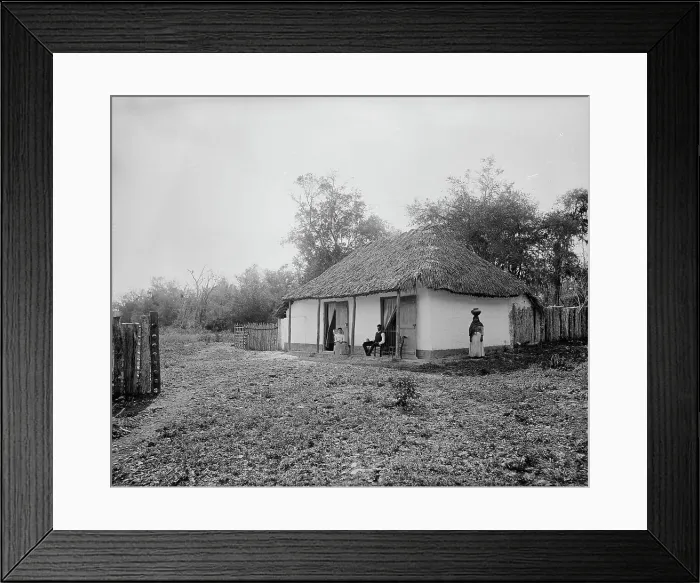 Framed Print : Proprietor's home at Taninul, between 1880 and 1897. Creator: William H. Jackson Framed Print : Proprietor's home at Taninul, between 1880 and 1897. Creator: William H. Jackson
