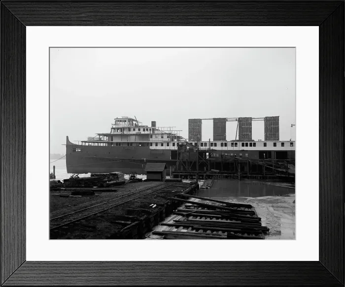 Framed Print : Str. Seeandbee, 1912 Dec 17. Creator: William H. Jackson Framed Print : Str. Seeandbee, 1912 Dec 17. Creator: William H. Jackson