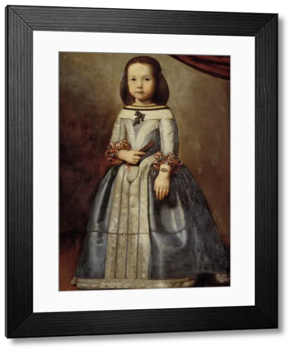 Framed Print : Portrait of Laura Chigi, 1646-1679. Creators: Alessandro Da Farnese Mattia, Francisco de Zurbaran Framed Print : Portrait of Laura Chigi, 1646-1679. Creators: Alessandro Da Farnese Mattia, Francisco de Zurbaran