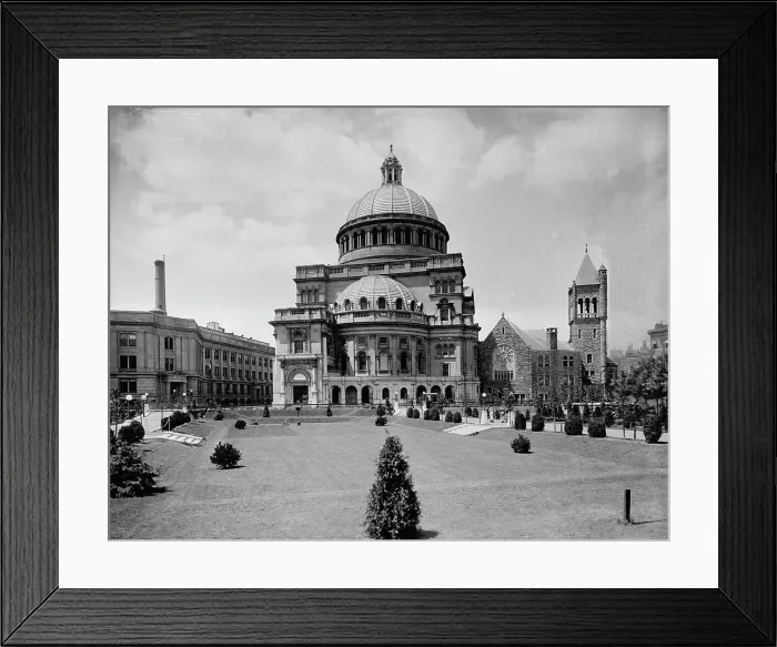 Framed Print : Christian Science Church, Boston, Mass. c.between 1900 and 1920. Creator: Unknown Framed Print : Christian Science Church, Boston, Mass. c.between 1900 and 1920. Creator: Unknown