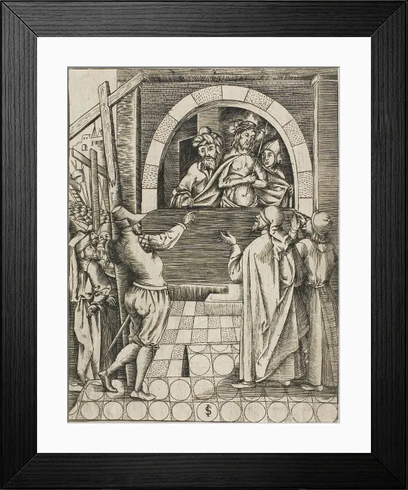 Framed Print : Ecce Homo, n.d. Creator: Master I.S Framed Print : Ecce Homo, n.d. Creator: Master I.S