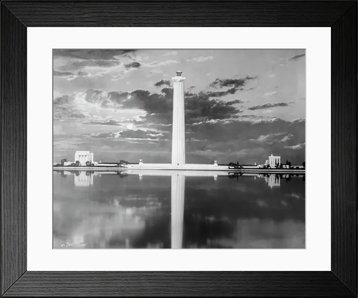 Framed Print : The Perry Memorial, Put-In-Bay, Ohio, c1912. Creator: Unknown