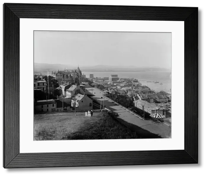 Framed Print : Dufferin Terrace & Chateau Frontenac, Quebec, c1901. Creator: Henry Greenwood Peabody. Dufferin Terrace & Chateau Frontenac, Quebec, c1901. Creator: Henry Greenwood Peabody Framed Print : Dufferin Terrace & Chateau Frontenac, Quebec, c1901. Creator: Henry Greenwood Peabody. Dufferin Terrace & Chateau Frontenac, Quebec, c1901. Creator: Henry Greenwood Peabody