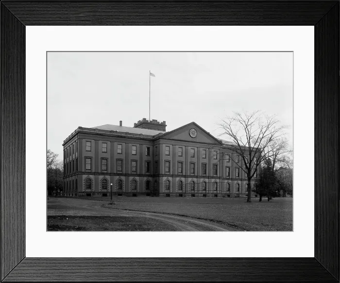 Framed Print : The Arsenal, U.S. Armory, Springfield, Mass. between 1910 and 1920. Creator: Unknown Framed Print : The Arsenal, U.S. Armory, Springfield, Mass. between 1910 and 1920. Creator: Unknown