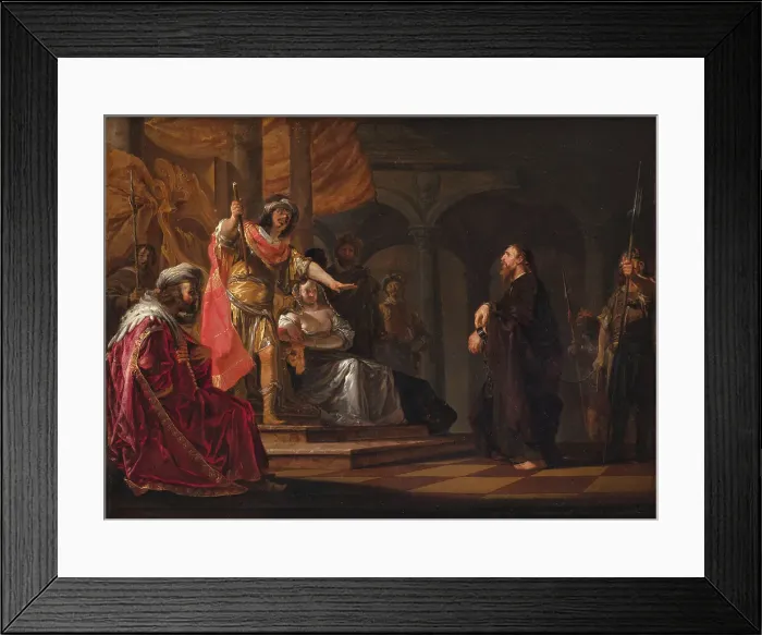 Framed Print : Paulus the Apostle defending himself at the Trial in Caesarea, 1648-1652. Creator: Nikolaus Knüpfer Framed Print : Paulus the Apostle defending himself at the Trial in Caesarea, 1648-1652. Creator: Nikolaus Knüpfer