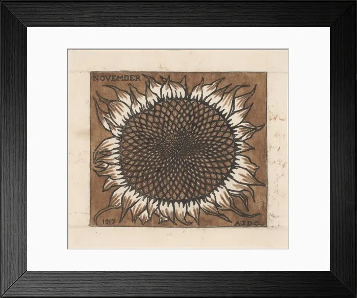 Framed Print : November, 1917. Creator: Julie de Graag
