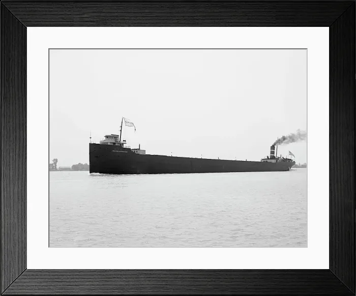 Framed Print : S.S. William Livingstone, (1908?). Creator: Unknown Framed Print : S.S. William Livingstone, (1908?). Creator: Unknown