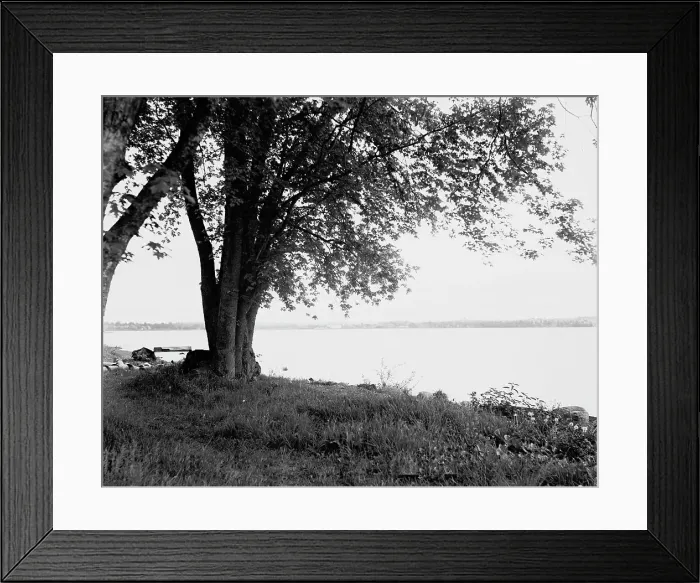 Framed Print : Celeron (i.e. Celoron) from Greenhurst, Lake Chautauqua, between 1880 and 1897. Creator: William H. Jackson Framed Print : Celeron (i.e. Celoron) from Greenhurst, Lake Chautauqua, between 1880 and 1897. Creator: William H. Jackson