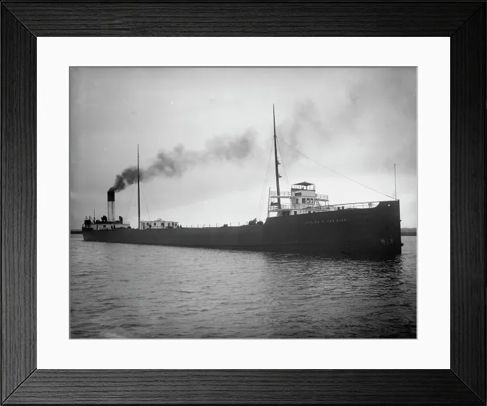 Framed Print : S.S. Charles R. Van Hise, between 1900 and 1910. Creator: Unknown Framed Print : S.S. Charles R. Van Hise, between 1900 and 1910. Creator: Unknown