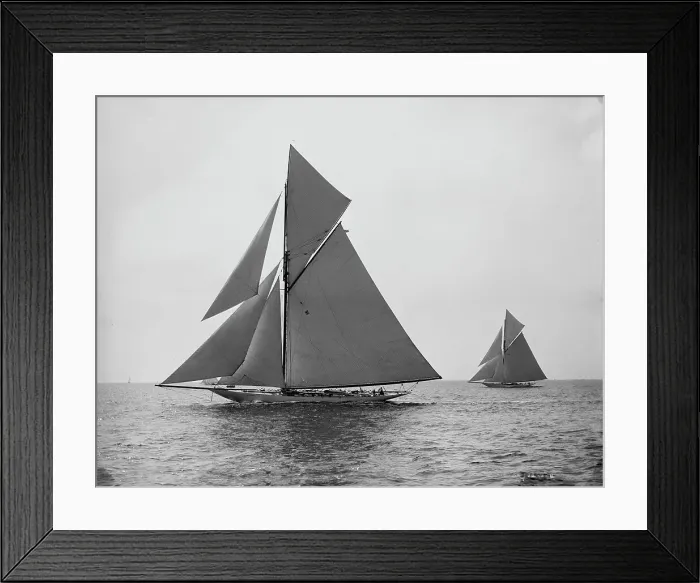Framed Print : Vigilant, Sept. 9, 1893, c1893. Creator: Henry Greenwood Peabody Framed Print : Vigilant, Sept. 9, 1893, c1893. Creator: Henry Greenwood Peabody