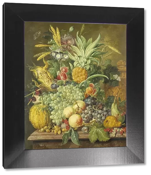 Still Life with Fruit, 1808. Creator: Jacobus Linthorst