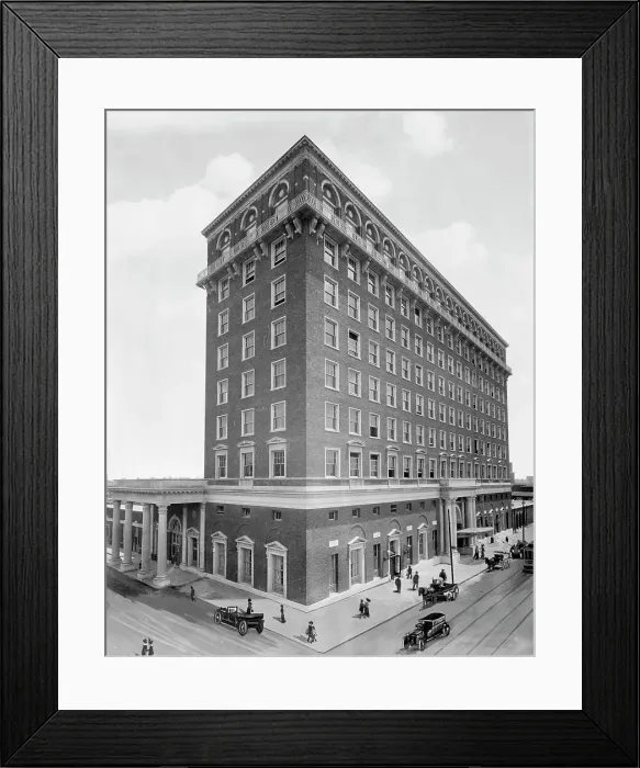 Framed Print : Union Depot, Norfolk, Va. c.between 1910 and 1920. Creator: Unknown Framed Print : Union Depot, Norfolk, Va. c.between 1910 and 1920. Creator: Unknown