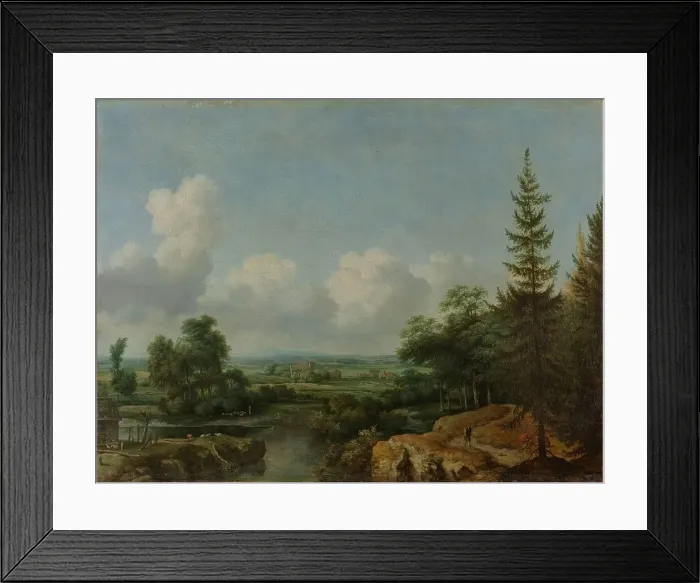 Framed Print : Swedish Landscape, 1650-1675. Creator: Allart van Everdingen Framed Print : Swedish Landscape, 1650-1675. Creator: Allart van Everdingen