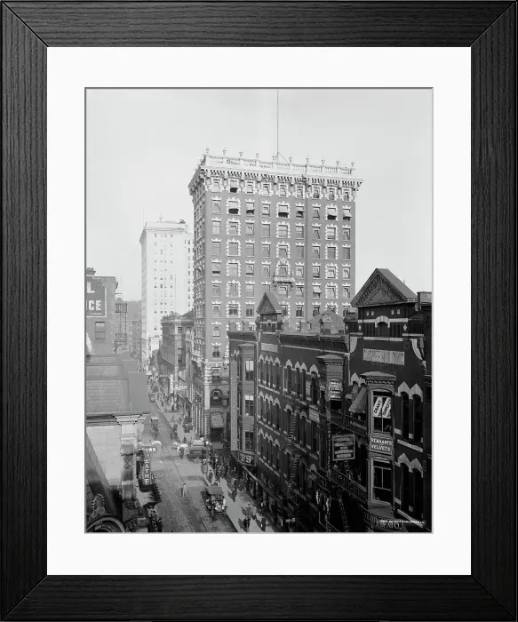 Framed Print : Westminster Street, Providence, R.I. c.between 1910 and 1920. Creator: Unknown Framed Print : Westminster Street, Providence, R.I. c.between 1910 and 1920. Creator: Unknown