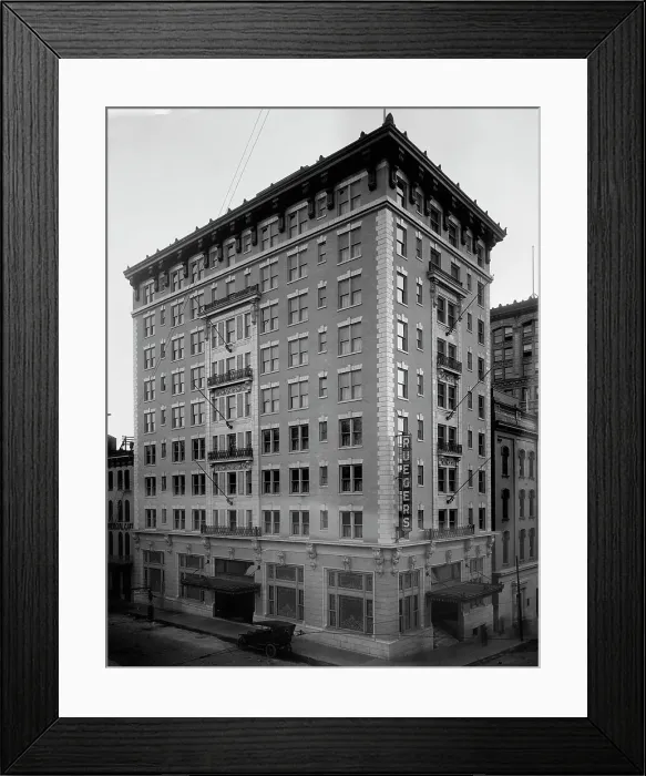 Framed Print : Hotel Ruegers, Richmond, Va. c.between 1910 and 1920. Creator: Unknown Framed Print : Hotel Ruegers, Richmond, Va. c.between 1910 and 1920. Creator: Unknown