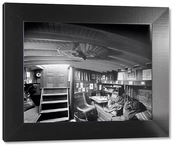 Yacht Suedon [sic], cabin interior, between 1904 and 1910. Creator: Unknown