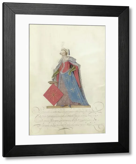 Framed Print : Countess of Teisterbant, c.1600-c.1625. Creator: Nicolaes de Kemp Framed Print : Countess of Teisterbant, c.1600-c.1625. Creator: Nicolaes de Kemp
