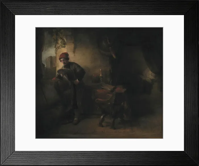 Framed Print : Standing Young Man at the Window in his Study Reading, known as'The Student, 1651-1654. Creators: Willem Drost, Rembrandt Harmensz van Rijn. Standing Young Man at the Window in his Study Reading, known as'The Student, 1651-1654 Framed Print : Standing Young Man at the Window in his Study Reading, known as'The Student, 1651-1654. Creators: Willem Drost, Rembrandt Harmensz van Rijn. Standing Young Man at the Window in his Study Reading, known as'The Student, 1651-1654