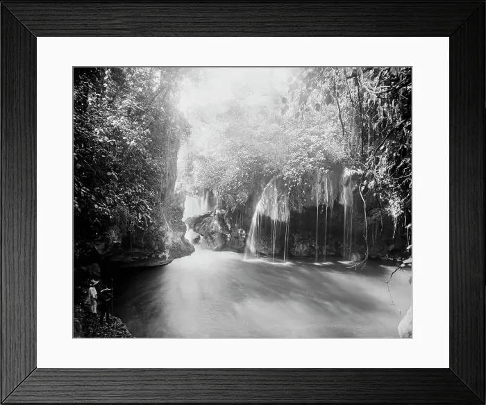 Framed Print : Puente de Dios, between 1880 and 1897. Creator: William H. Jackson Framed Print : Puente de Dios, between 1880 and 1897. Creator: William H. Jackson