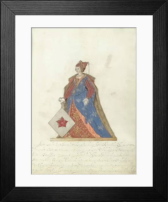 Framed Print : Countess of Beusichem, c.1600-c.1625. Creator: Nicolaes de Kemp Framed Print : Countess of Beusichem, c.1600-c.1625. Creator: Nicolaes de Kemp