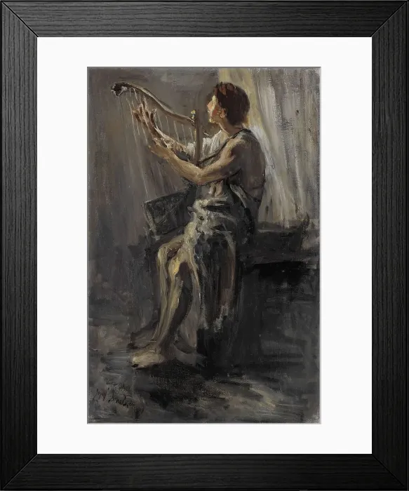 Framed Print : David, 1899. Creator: Jozef Israels Framed Print : David, 1899. Creator: Jozef Israels