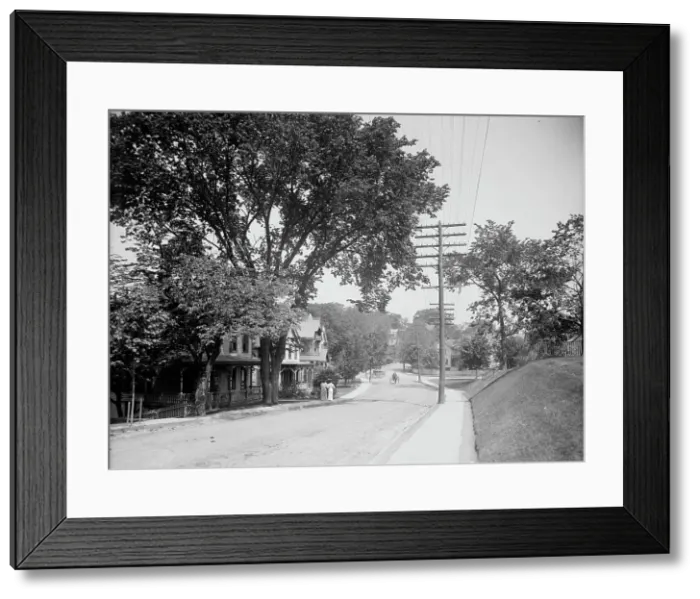 Framed Print : North Avenue, Fishkill-On-Hudson, N.Y. c1907. Creator: Unknown Framed Print : North Avenue, Fishkill-On-Hudson, N.Y. c1907. Creator: Unknown